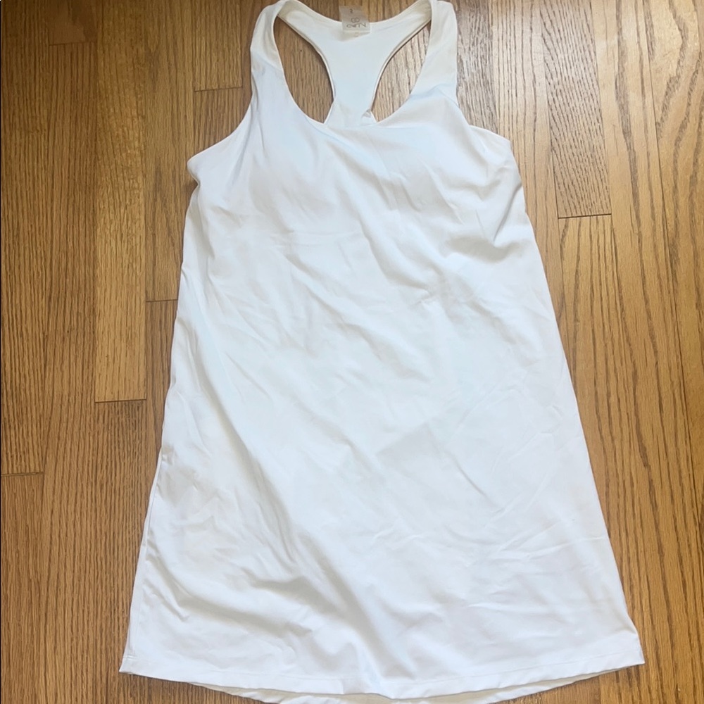 CALIA White Sleeveless Halter Sundress